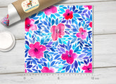 Flower Patterned Adhesive Vinyl 390
